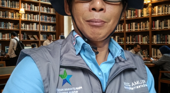 Pegiat Literasi Babel Feryandi Khawatir Perpustakaan Desa Akan Roboh