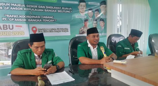 Gerakan Pemuda Ansor Bateng Gelar Rakorcab