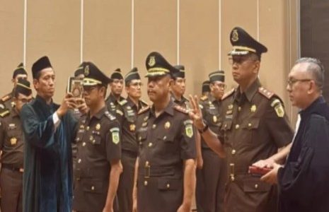 Petrus Andri Parlindungan Napitupulu Jabat Kajari Bangka Tengah