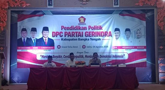 DPC Partai Gerindra Bangka Tengah Akan Rekrut Laskar Gerindra Mengikuti Diklat Laskar