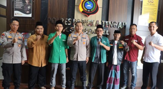 Pimpinan Cabang GP Ansor Bersama Polres Bateng Jalin Sinergi Kamtibmas