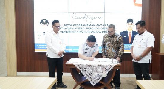 PT Ikonik Teken MoU dengan Pemkot Pangkalpinang, Bangun Industri Pengolahan Sampah Rp500 Miliar