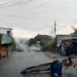 Hujan Sebentar Jalan Abdul Hamid Banjir Kota Pangkalpinang Banjir