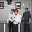 Pemprov Babel Terima Bantuan APD Dari Polman Babel
