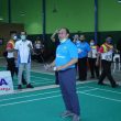 Gubernur Erzaldi Buka Pertandingan Bulu Tangkis Piala Gubernur