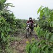 Erzaldi Rosman Naik Motor Trail Kunjungi Petani Kopi