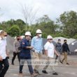 Dirjen Minerba Kementrian ESDM Ridwan Djamaluddin Tinjau Pembangunan Titanium Smelter Slag.
