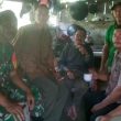 Tingkatkan Sinergitas Babinsa Sungai Selan Komsos Bersama Perangkat Desa