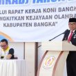 Pemkab Bangka Sangat Mendukung Program KONI