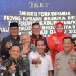 PJ Gubernur Babel Kompak Bersinergi Bersama Forkopimda Mengusung Pemilu Damai 2024