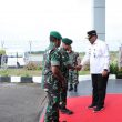 Tiba di Pulau Bangka, Pangkostrad di Sambut Pj Gubernur Safrizal ZA serta Forkopimda