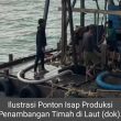 Tim Gabungan Ultimatum Keras Penambang Liar di Laut Sukadamai