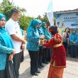 Penilaian Lomba Kesatuan Gerak PKK-KB-Kesehatan 2024 di Bangka Tengah
